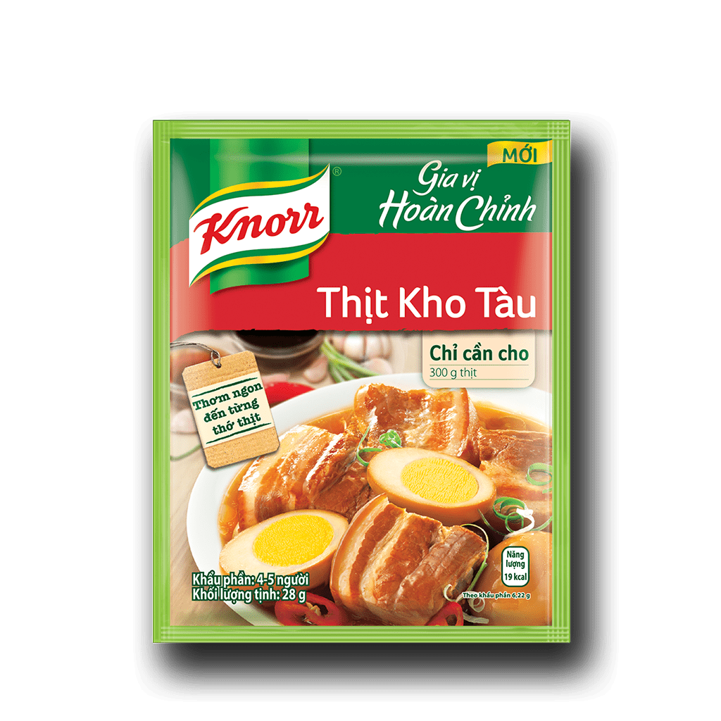 Knorr gia vị thịt kho tàu