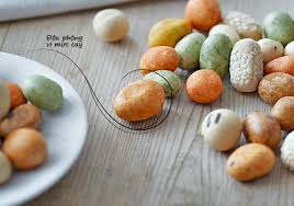 Snack đậu phộng mực cay