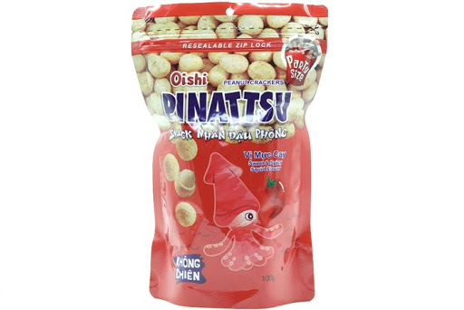 Snack đậu phộng mực cay